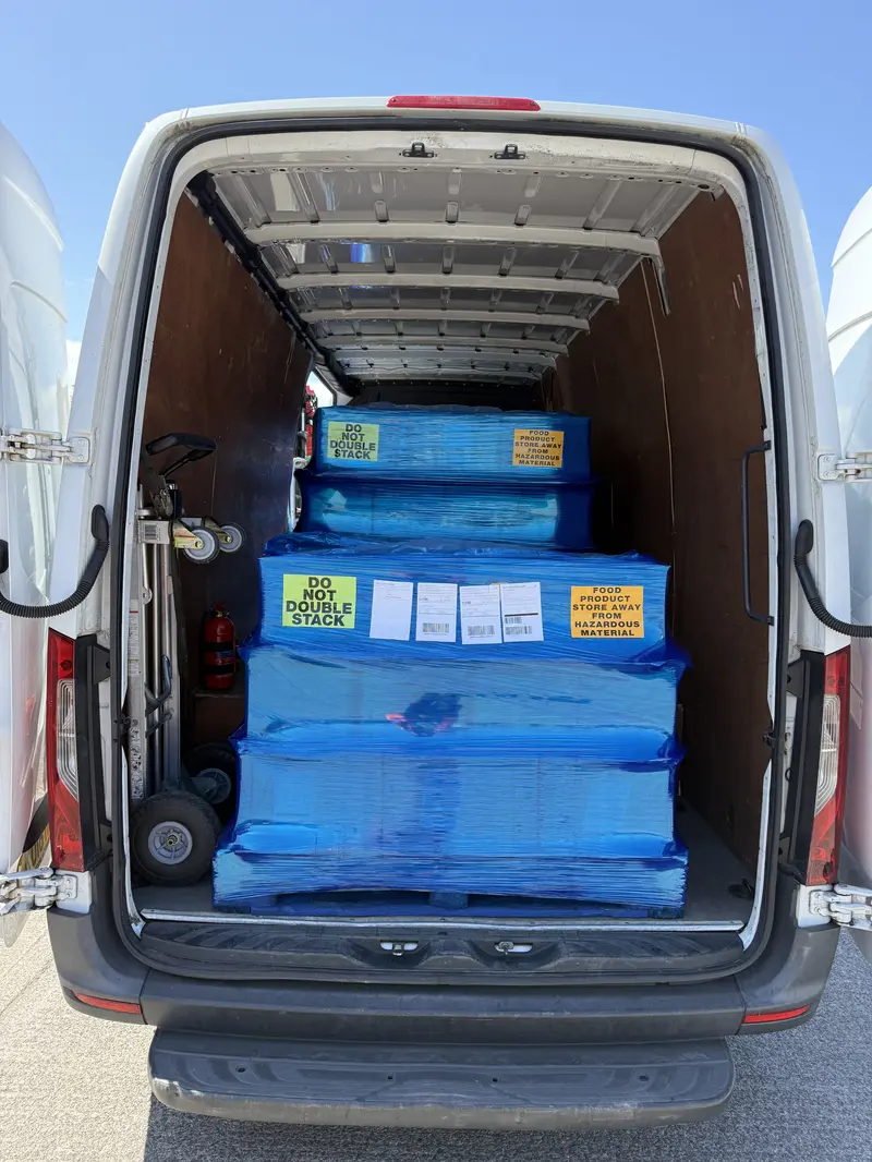 Courier load